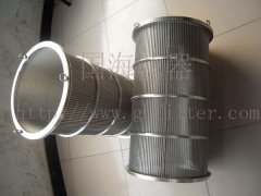 石化，造紙行業(yè)用 不銹鋼細篩內(nèi)刮刀濾芯